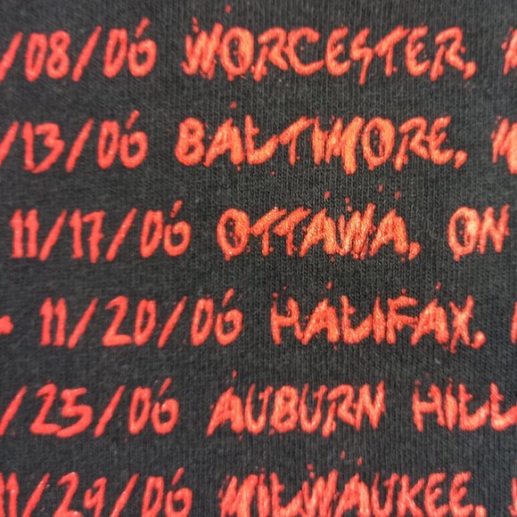 GUNS AND ROSES 06 tour concert tee - Picture 7 of 7